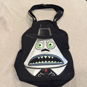 Large double sided nightmare before Christmas Tote Bag